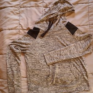 Top knit hoodie